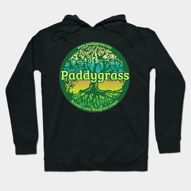 Paddygrass Retro Tee Hoodie by Paddygrass Band